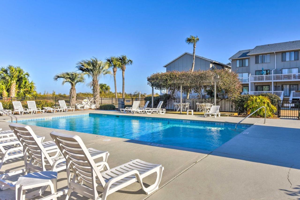 Ocean-View Saint Helena Island Condo - Pool Access Oceanmarsh Subdivision Eksteriør billede