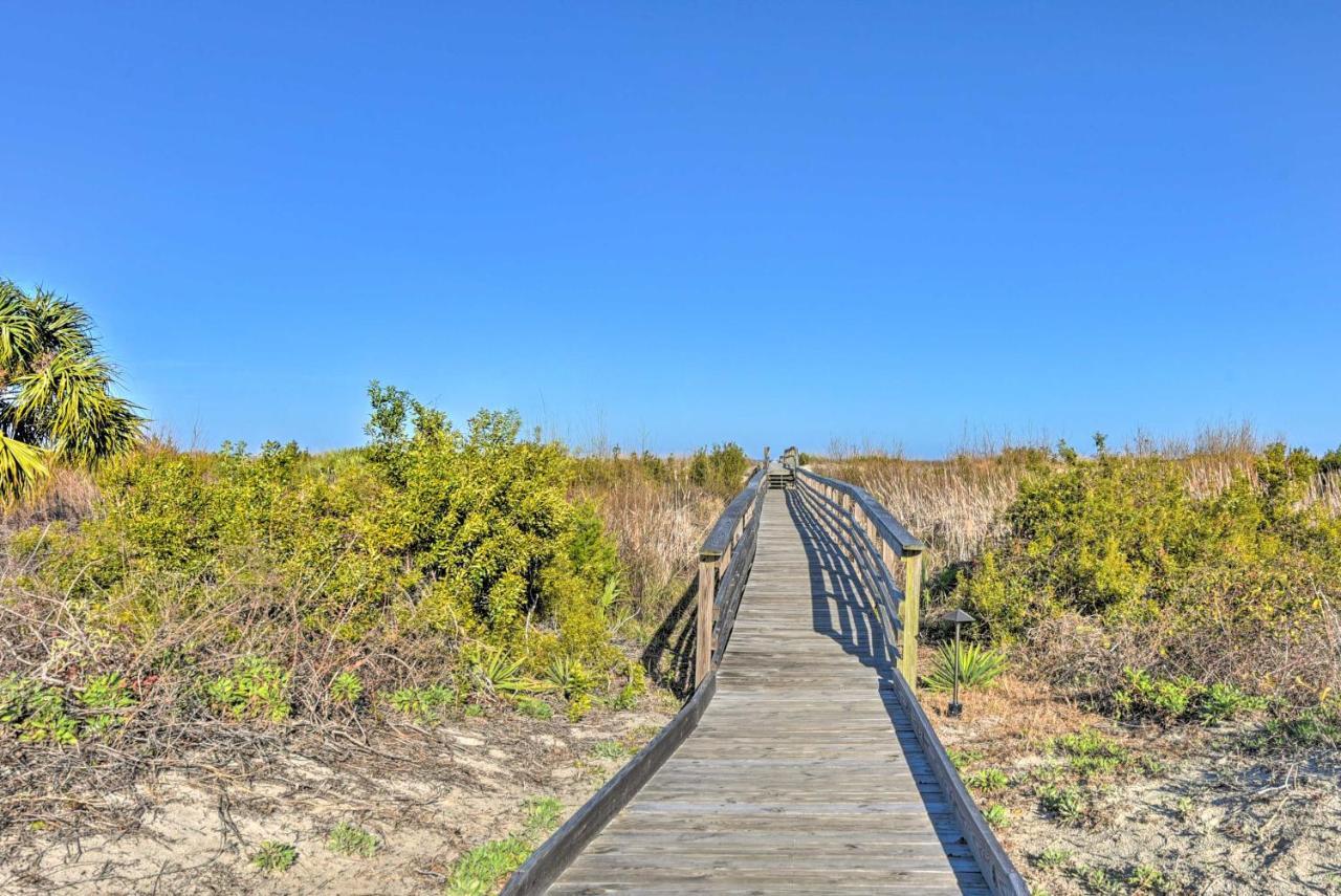 Ocean-View Saint Helena Island Condo - Pool Access Oceanmarsh Subdivision Eksteriør billede