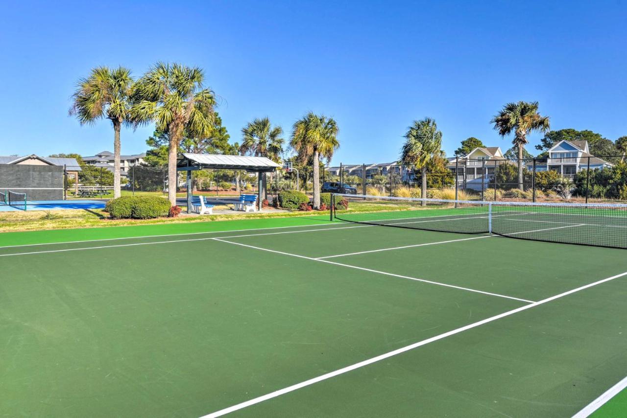 Ocean-View Saint Helena Island Condo - Pool Access Oceanmarsh Subdivision Eksteriør billede