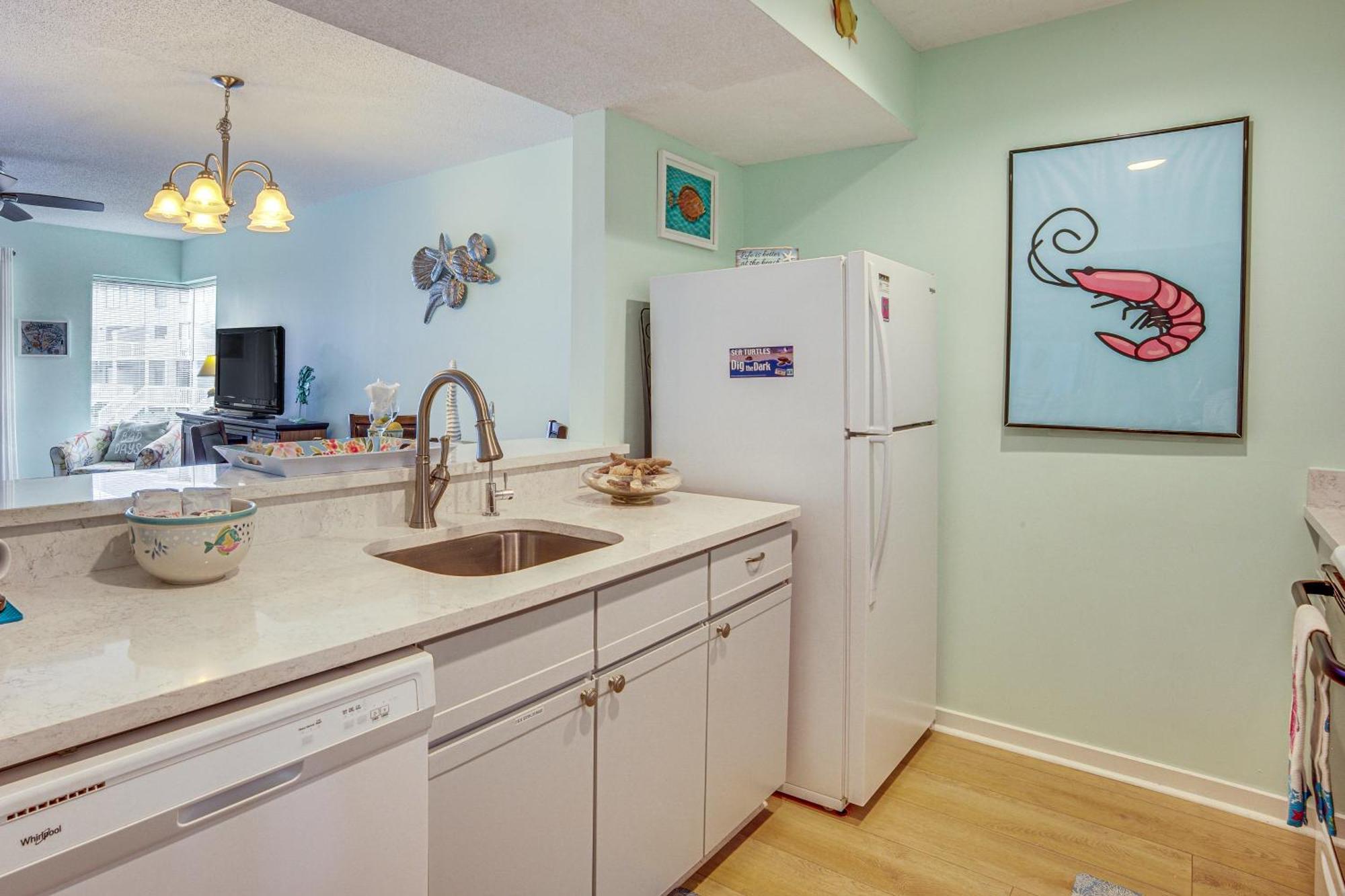 Ocean-View Saint Helena Island Condo - Pool Access Oceanmarsh Subdivision Eksteriør billede