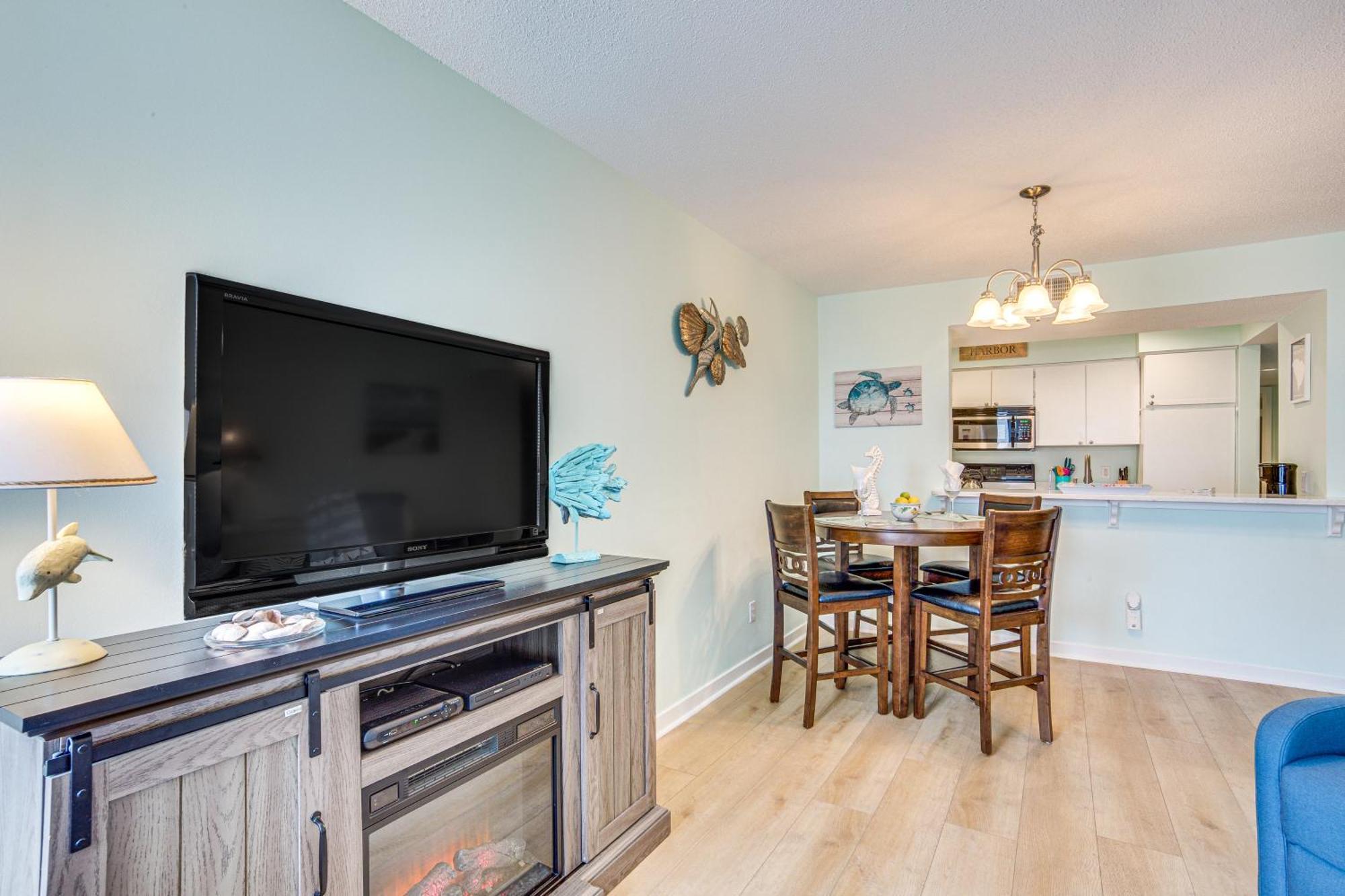 Ocean-View Saint Helena Island Condo - Pool Access Oceanmarsh Subdivision Eksteriør billede