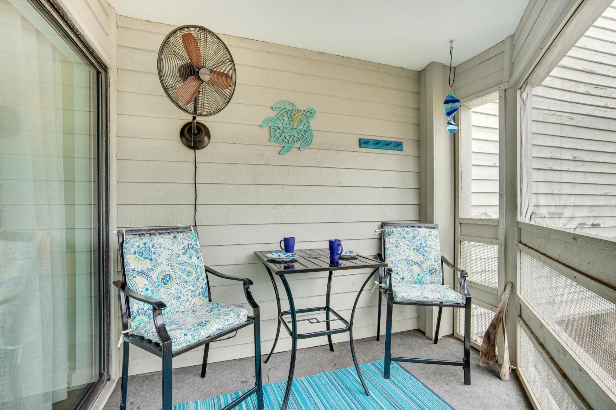 Ocean-View Saint Helena Island Condo - Pool Access Oceanmarsh Subdivision Eksteriør billede