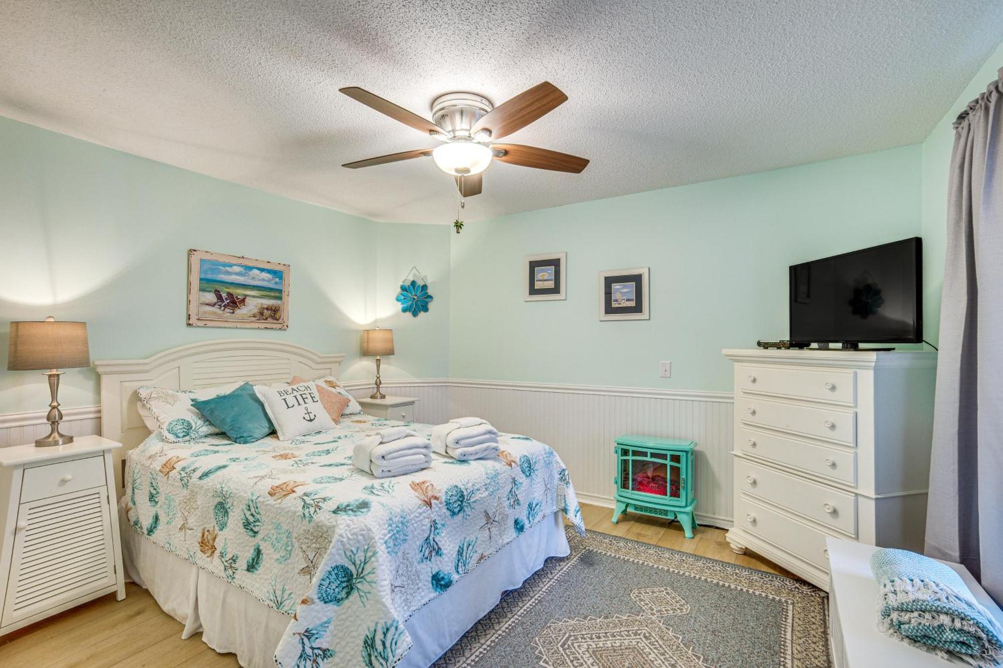 Ocean-View Saint Helena Island Condo - Pool Access Oceanmarsh Subdivision Eksteriør billede
